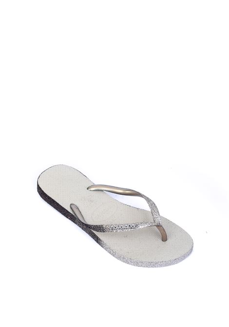 Sandalo slim sparkle oro HAVAIANAS | 4146093SLIMGLITTER-0154